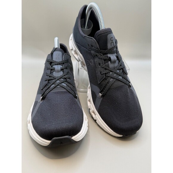 On Cloud X 4 AD Womens Black Asphalt Running Shoes Size 8 3WF10170397 EUC - Picture 1 of 8